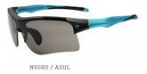 Gafas de Ciclismo GW DragonFly Comanche Negro/Azul Claro